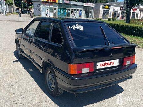 ВАЗ (Lada), 2114, 1600, 89, бензин, хэтчбек, механика, передний привод, среднее состояние, левый, черный, 170 000 ₽